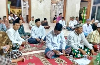 Membumikan Nilai-Nilai Aswaja, MWC NU Sidoarjo Perkuat Lailatul Ijtima'