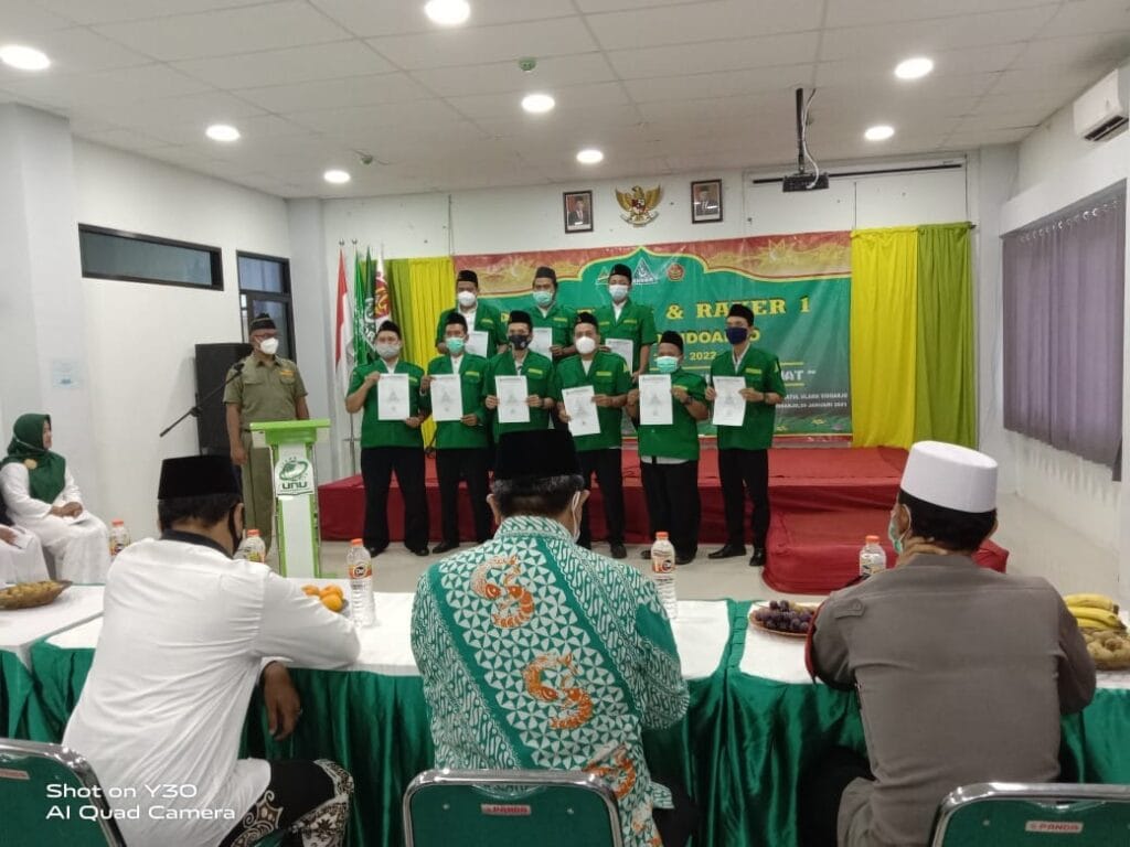 Pelantikan Pengurus Ansor Sidoarjo Kota Masa Khidmat 2020-2022