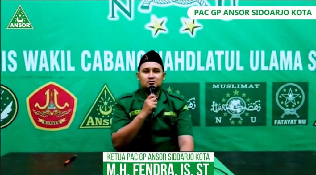 Mari Patuhi Larangan Mudik, Himbauan Ketua PAC GP Ansor Sidoarjo